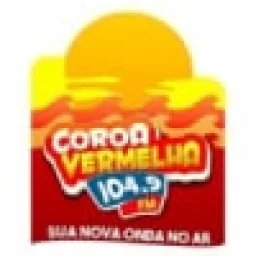 Logotipo da Rádio Coroa Vermelha FM 104.9