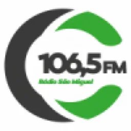 Logotipo da Rádio Costa Oeste São Miguel 106.5 FM