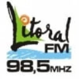 Logotipo da Rádio Litoral FM 98.5