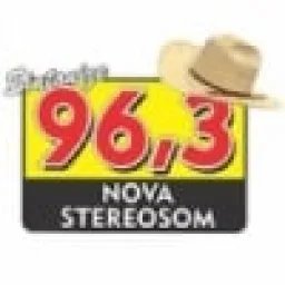 Logotipo da Rádio Nova Stereosom FM 96.3