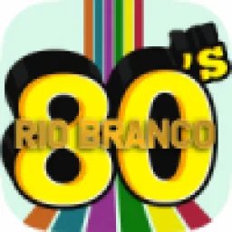 Logotipo da Web Rádio Rio Branco 80s