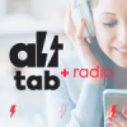 Logotipo da Web Rádio Alt e tab