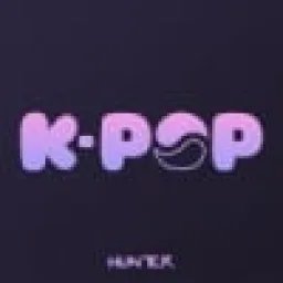 Logotipo da Rádio Hunter FM K-pop