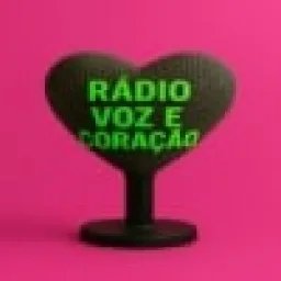 Logotipo da Rádio Voz e Coração