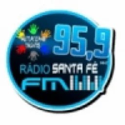 Logotipo da Rádio Santa Fé FM