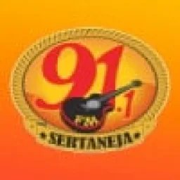 Logotipo da Rádio 91 Sertaneja 91.1 FM