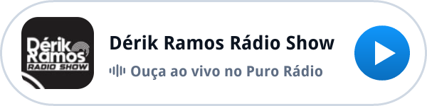 Ouça a Dérik Ramos Rádio Show ao vivo no Puro Rádio Ouça a Dérik Ramos Rádio Show ao vivo no Puro Rádio