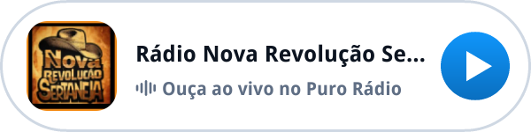Ouça a Rádio Nova Revolução Sertaneja ao vivo no Puro Rádio Ouça a Rádio Nova Revolução Sertaneja ao vivo no Puro Rádio