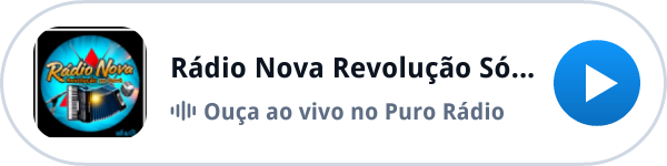 Ouça a Rádio Nova Revolução Só Forró ao vivo no Puro Rádio Ouça a Rádio Nova Revolução Só Forró ao vivo no Puro Rádio