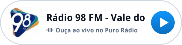 Ouça a Rádio 98 FM - Vale do ao vivo no Puro Rádio Ouça a Rádio 98 FM - Vale do ao vivo no Puro Rádio