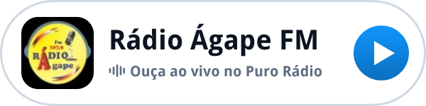 Ouça a Rádio Ágape FM 107.9 ao vivo no Puro Rádio Ouça a Rádio Ágape FM 107.9 ao vivo no Puro Rádio