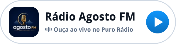 Ouça a Rádio Agosto FM ao vivo no Puro Rádio Ouça a Rádio Agosto FM ao vivo no Puro Rádio