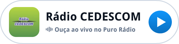 Ouça a Rádio CEDESCOM ao vivo no Puro Rádio Ouça a Rádio CEDESCOM ao vivo no Puro Rádio