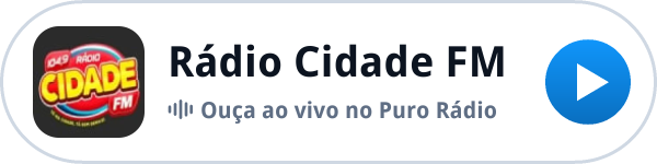 Ouça a Rádio Cidade FM ao vivo no Puro Rádio Ouça a Rádio Cidade FM ao vivo no Puro Rádio