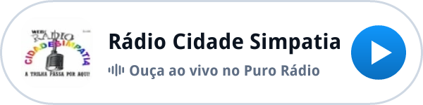 Ouça a Rádio Cidade Simpatia ao vivo no Puro Rádio Ouça a Rádio Cidade Simpatia ao vivo no Puro Rádio