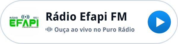 Ouça a Rádio Efapi FM 105.1 ao vivo no Puro Rádio Ouça a Rádio Efapi FM 105.1 ao vivo no Puro Rádio