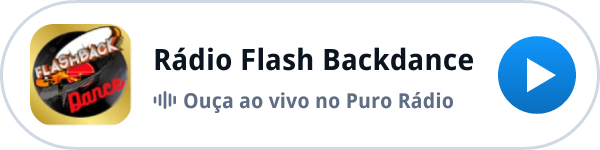 Ouça a Rádio Flash Backdance ao vivo no Puro Rádio Ouça a Rádio Flash Backdance ao vivo no Puro Rádio