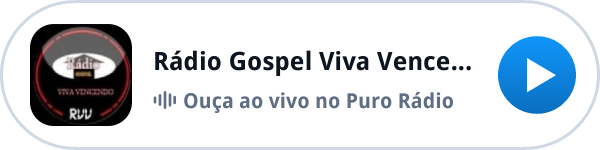 Ouça a Rádio Gospel Viva Vencendo ao vivo no Puro Rádio Ouça a Rádio Gospel Viva Vencendo ao vivo no Puro Rádio