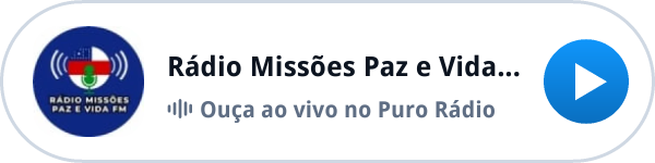 Ouça a Rádio Missões Paz e Vida FM ao vivo no Puro Rádio Ouça a Rádio Missões Paz e Vida FM ao vivo no Puro Rádio