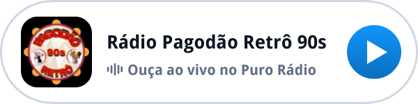Ouça a Rádio Pagodão Retrô 90s ao vivo no Puro Rádio Ouça a Rádio Pagodão Retrô 90s ao vivo no Puro Rádio