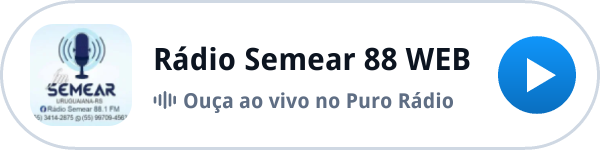 Ouça a Rádio Semear 88 WEB ao vivo no Puro Rádio Ouça a Rádio Semear 88 WEB ao vivo no Puro Rádio