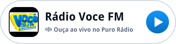 Ouça a Rádio Voce FM ao vivo no Puro Rádio Ouça a Rádio Voce FM ao vivo no Puro Rádio
